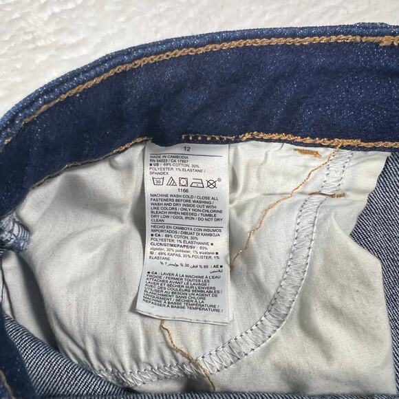 Old Navy High-Rise Straight Jeans Size 12 - Picture 6 of 9
